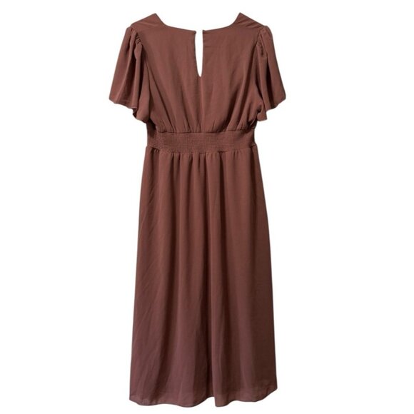 Baltic Born Brown Midi Dress - Picture 2 of 11